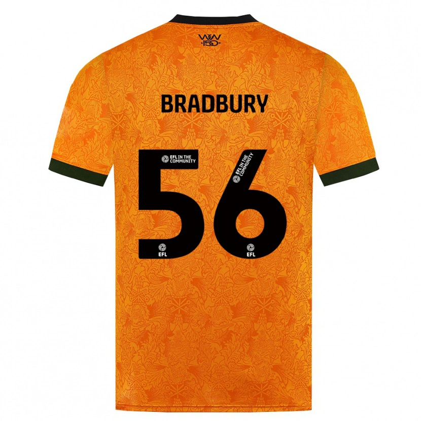 Danxen Heren Makenzie Bradbury #56 Oranje Zwart Thuisshirt Thuistenue 2026/27 T-Shirt