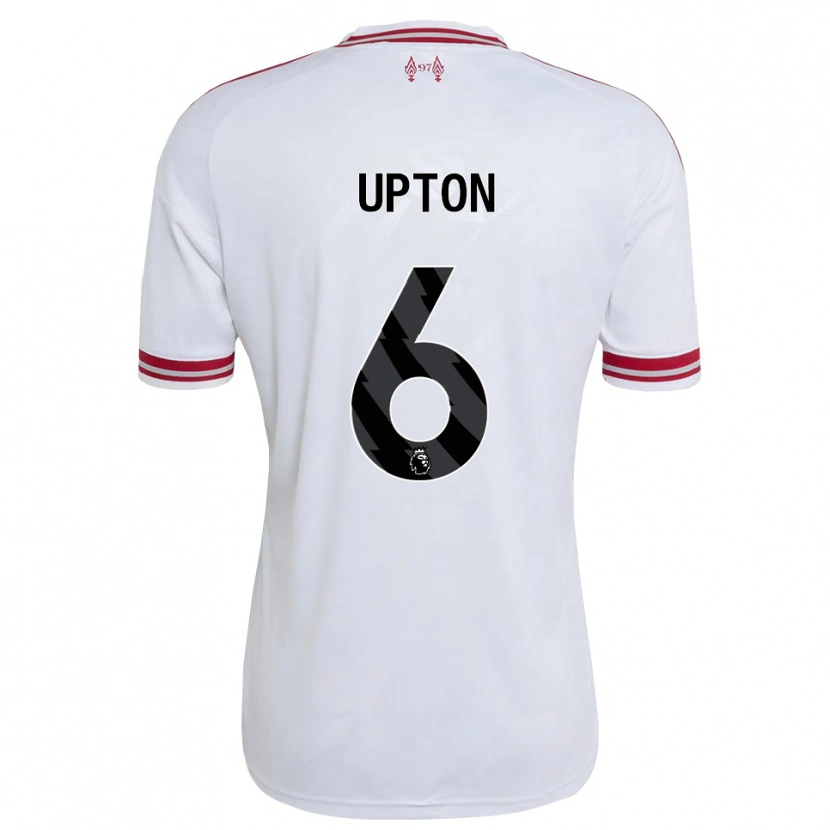 Danxen Heren Joe Upton #6 Rood Wit Uitshirt Uittenue 2026/27 T-Shirt