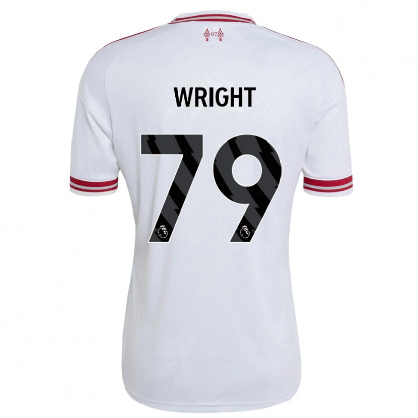 Danxen Heren Will Wright #79 Rood Wit Uitshirt Uittenue 2026/27 T-Shirt