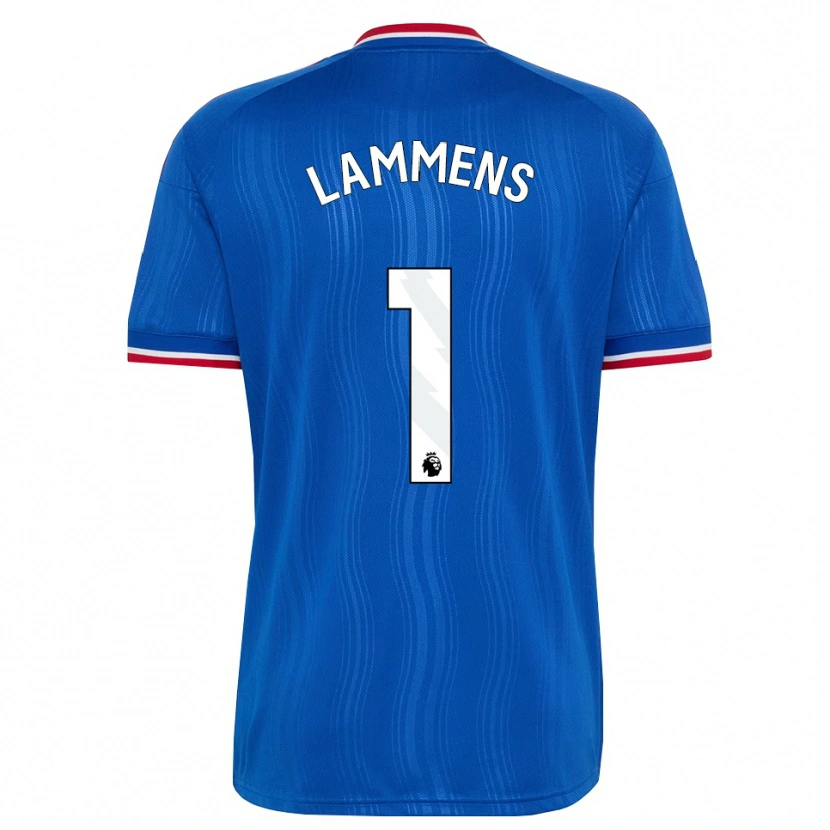 Danxen Heren Senne Lammens #1 Blauw Wit Rood Uitshirt Uittenue 2026/27 T-Shirt