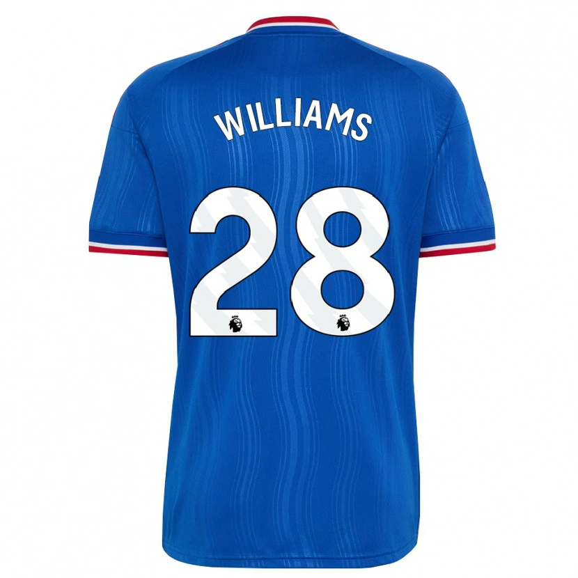 Danxen Heren Rachel Williams #28 Blauw Wit Rood Uitshirt Uittenue 2026/27 T-Shirt