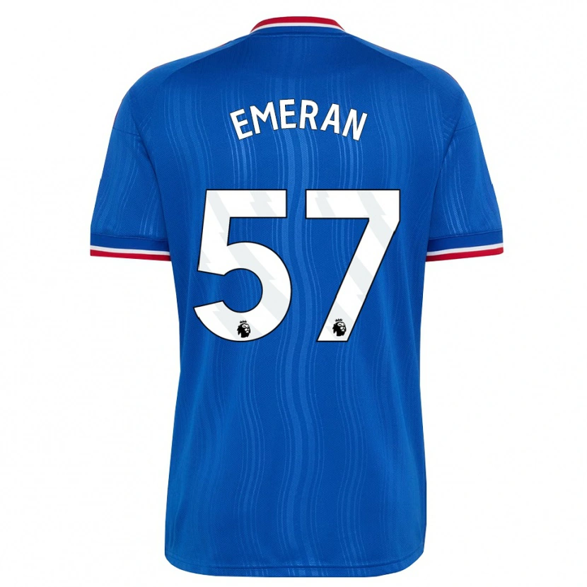Danxen Heren Noam Emeran #57 Blauw Wit Rood Uitshirt Uittenue 2026/27 T-Shirt