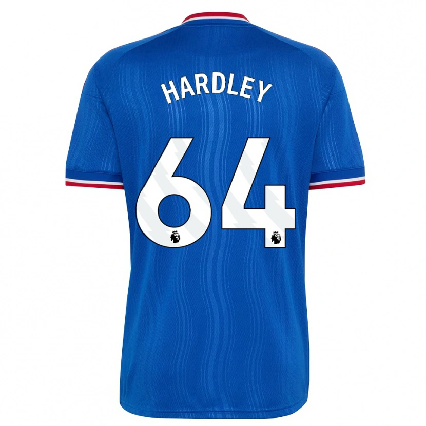 Danxen Heren Bjorn Hardley #64 Blauw Wit Rood Uitshirt Uittenue 2026/27 T-Shirt