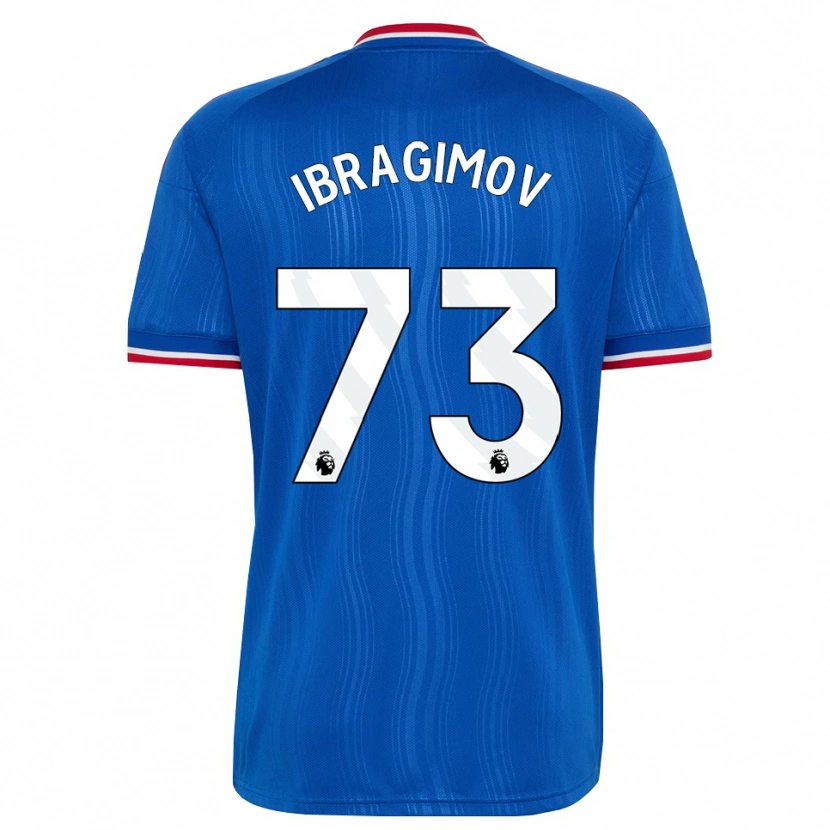 Danxen Heren Amir Ibragimov #73 Blauw Wit Rood Uitshirt Uittenue 2026/27 T-Shirt