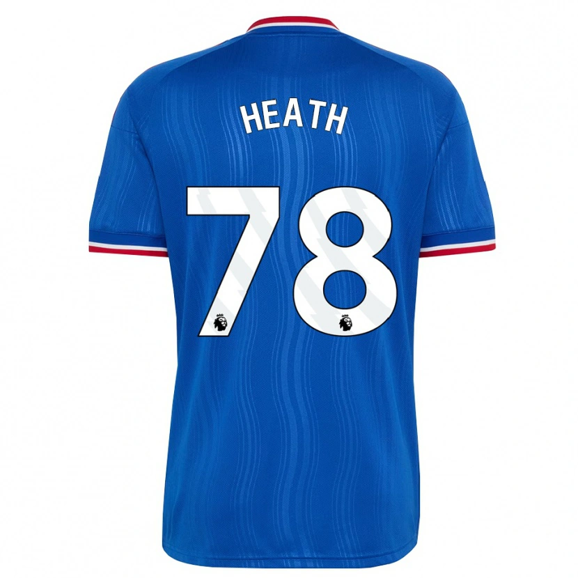 Danxen Heren Fred Heath #78 Blauw Wit Rood Uitshirt Uittenue 2026/27 T-Shirt