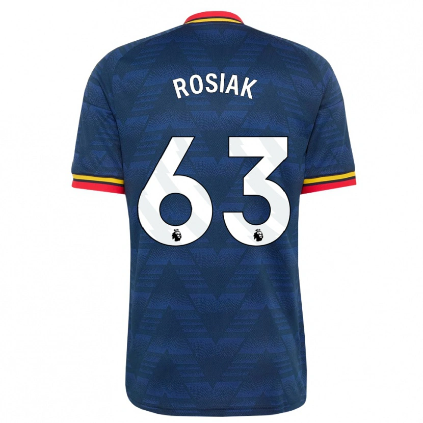 Danxen Heren Michal Rosiak #63 Middernachtblauw Geel Rood Uitshirt Uittenue 2026/27 T-Shirt