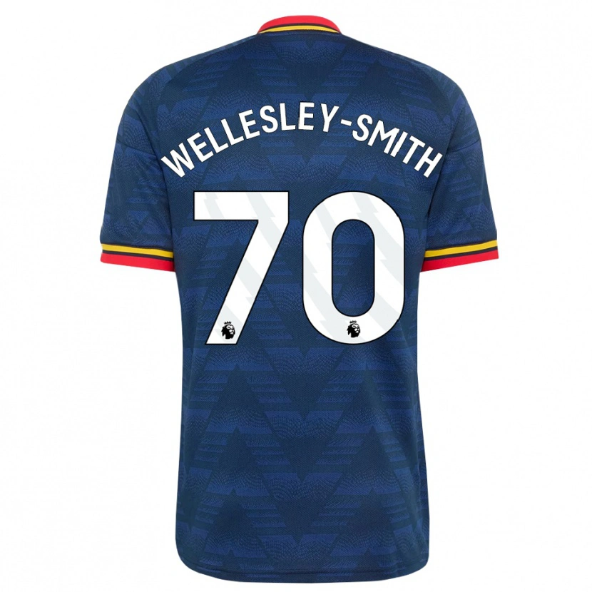 Danxen Heren Cecily Wellesley-Smith #70 Middernachtblauw Geel Rood Uitshirt Uittenue 2026/27 T-Shirt