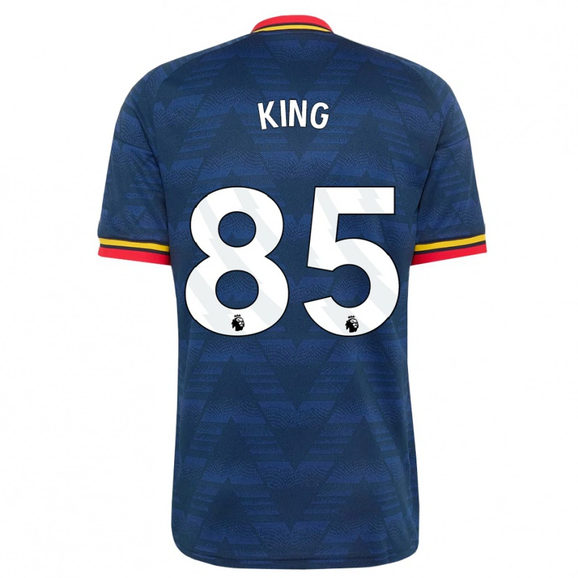 Danxen Heren Josiah King #85 Middernachtblauw Geel Rood Uitshirt Uittenue 2026/27 T-Shirt