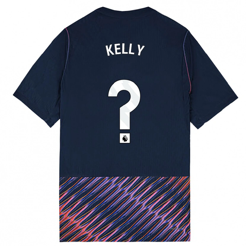 Danxen Heren Kyle Kelly #0 Koninklijk Blauw Wit Uitshirt Uittenue 2026/27 T-Shirt