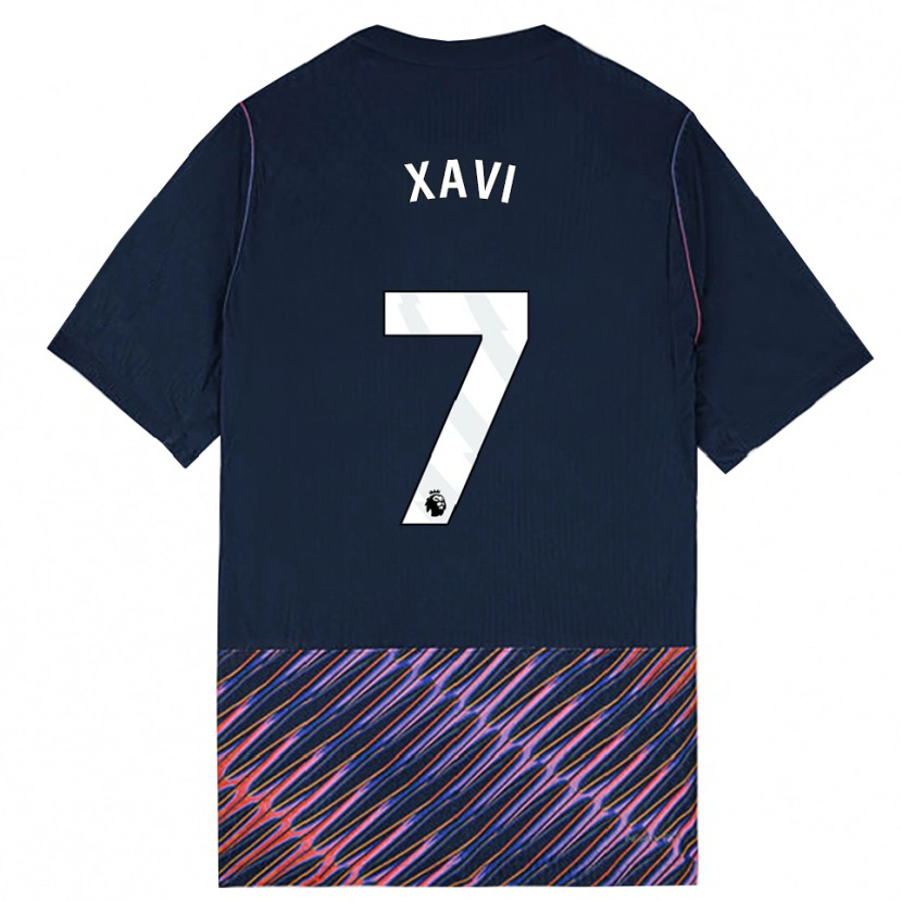 Danxen Heren Xavi Simons #7 Koninklijk Blauw Wit Uitshirt Uittenue 2026/27 T-Shirt