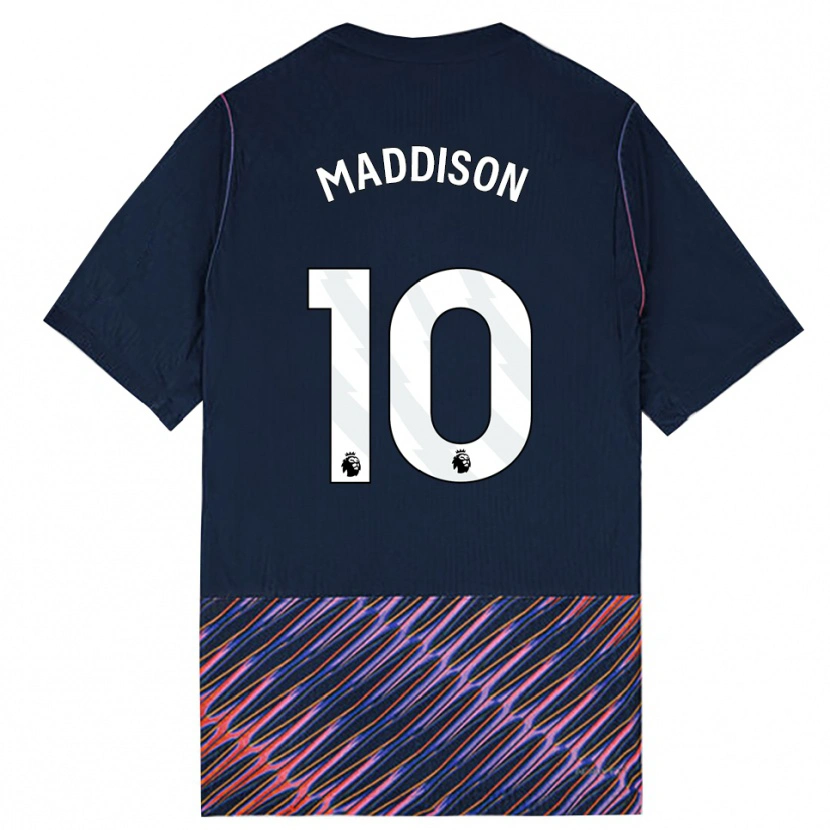 Danxen Heren James Maddison #10 Koninklijk Blauw Wit Uitshirt Uittenue 2026/27 T-Shirt