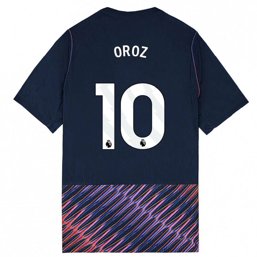 Danxen Heren Maite Oroz #10 Koninklijk Blauw Wit Uitshirt Uittenue 2026/27 T-Shirt