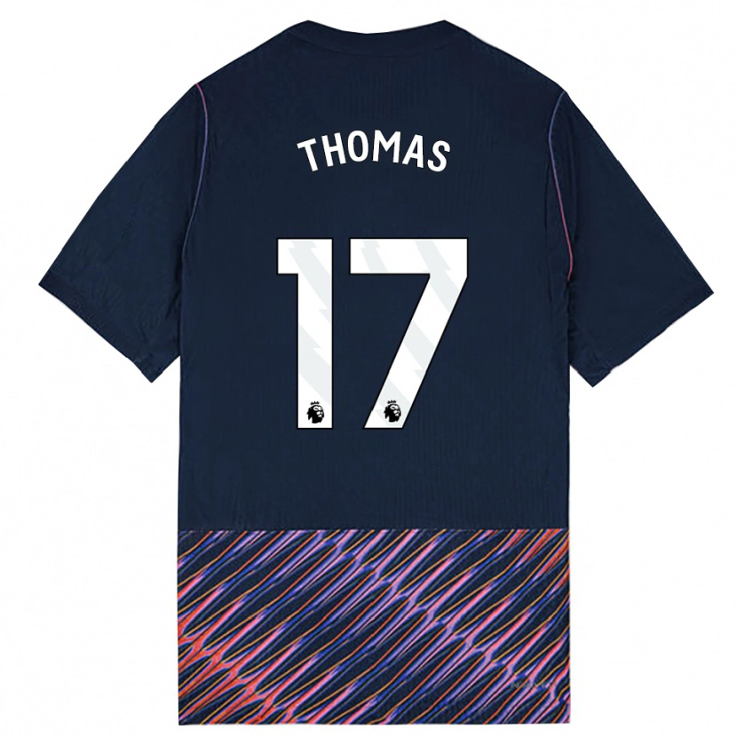 Danxen Heren Martha Thomas #17 Koninklijk Blauw Wit Uitshirt Uittenue 2026/27 T-Shirt