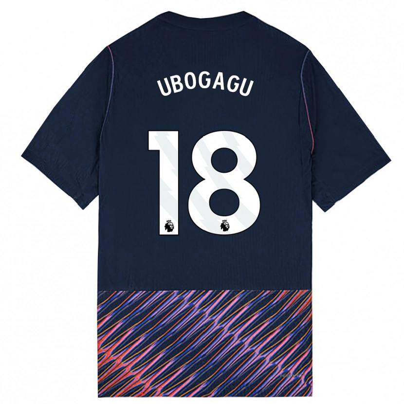 Danxen Heren Chioma Ubogagu #18 Koninklijk Blauw Wit Uitshirt Uittenue 2026/27 T-Shirt