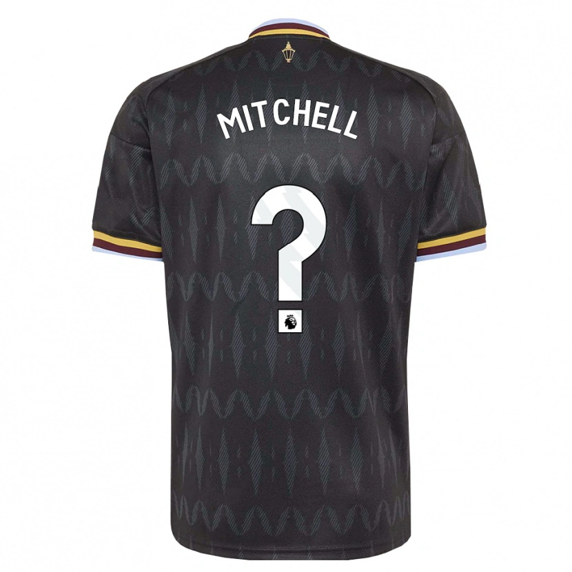 Danxen Heren Curtis Mitchell #0 Korenbloemblauw Zwart Geel Uitshirt Uittenue 2026/27 T-Shirt