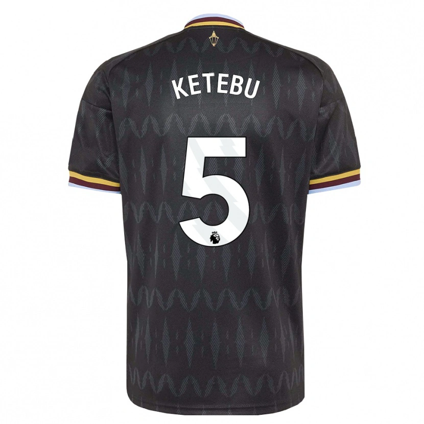 Danxen Heren Kairi Ketebu #5 Korenbloemblauw Zwart Geel Uitshirt Uittenue 2026/27 T-Shirt
