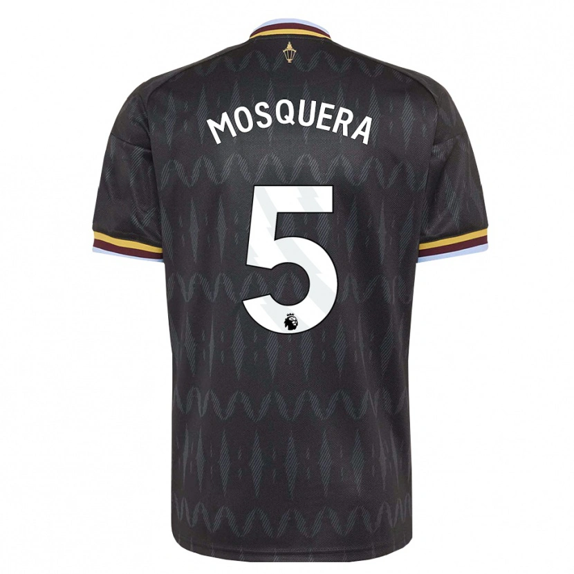 Danxen Heren Yeimar Mosquera #5 Korenbloemblauw Zwart Geel Uitshirt Uittenue 2026/27 T-Shirt