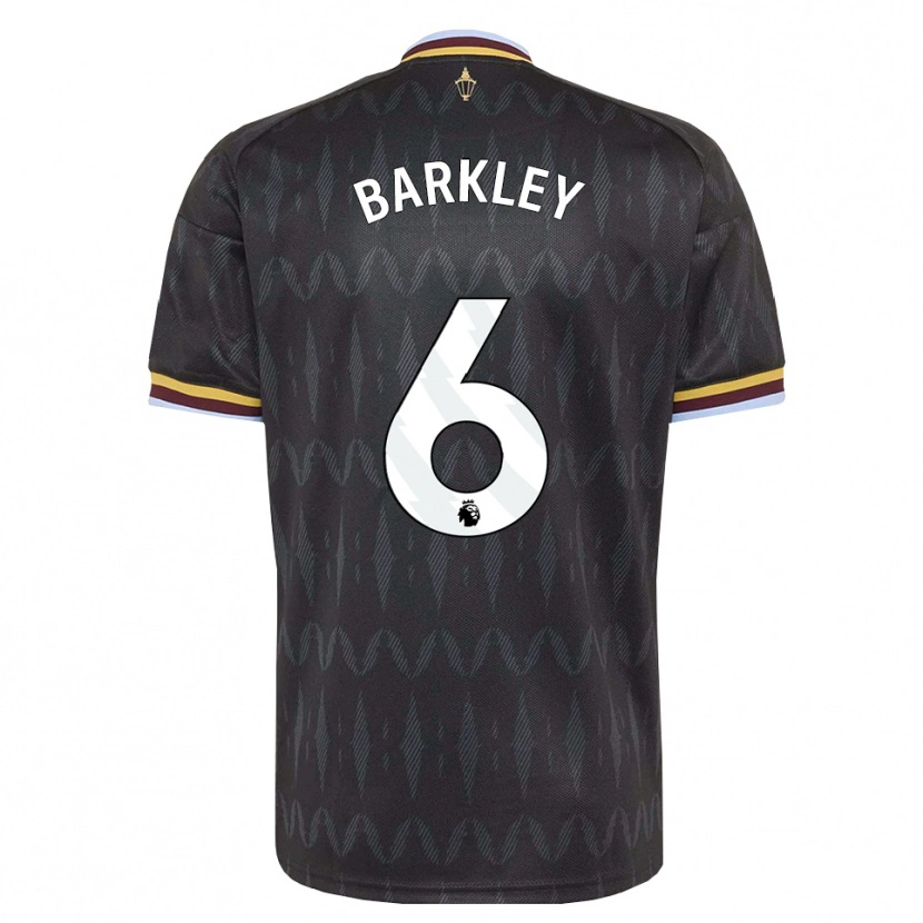 Danxen Heren Ross Barkley #6 Korenbloemblauw Zwart Geel Uitshirt Uittenue 2026/27 T-Shirt