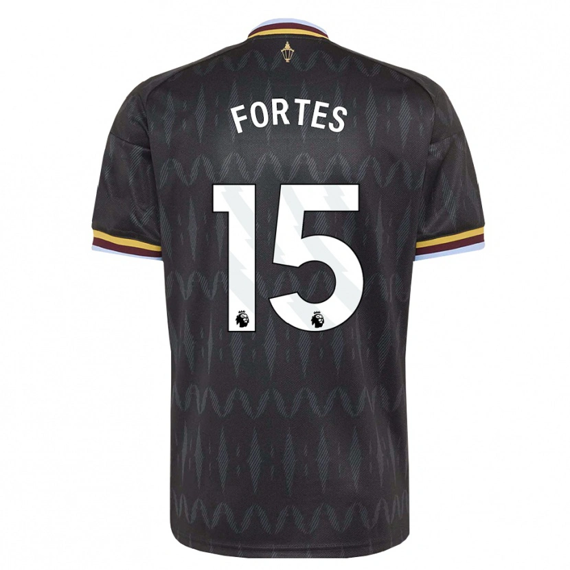 Danxen Heren Rodrigo Fortes #15 Korenbloemblauw Zwart Geel Uitshirt Uittenue 2026/27 T-Shirt