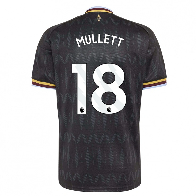 Danxen Heren Georgia Mullett #18 Korenbloemblauw Zwart Geel Uitshirt Uittenue 2026/27 T-Shirt