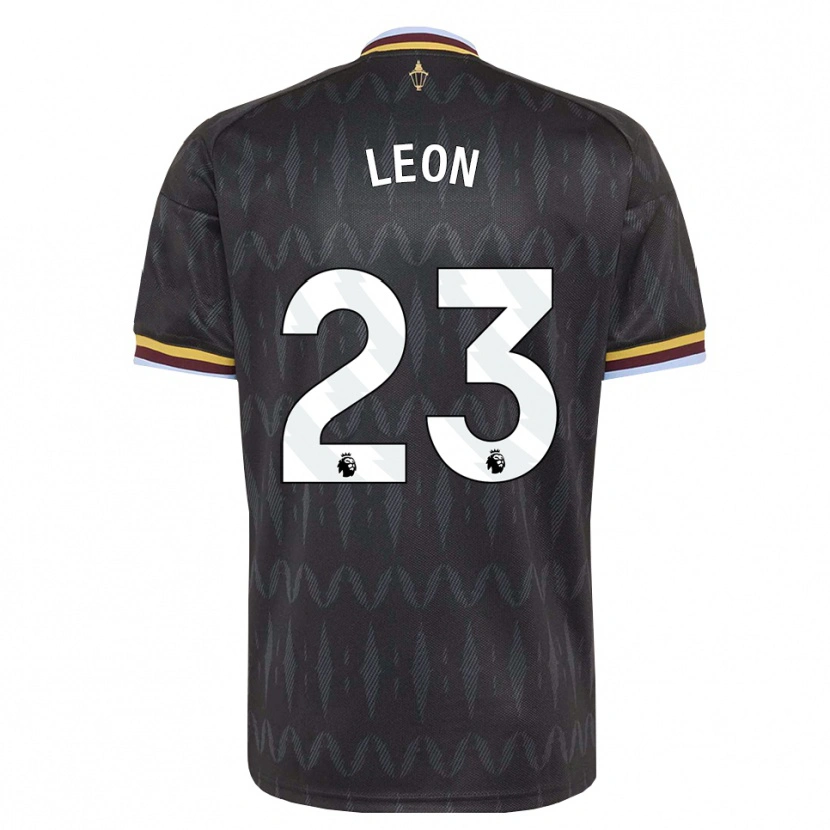 Danxen Heren Adriana Leon #23 Korenbloemblauw Zwart Geel Uitshirt Uittenue 2026/27 T-Shirt