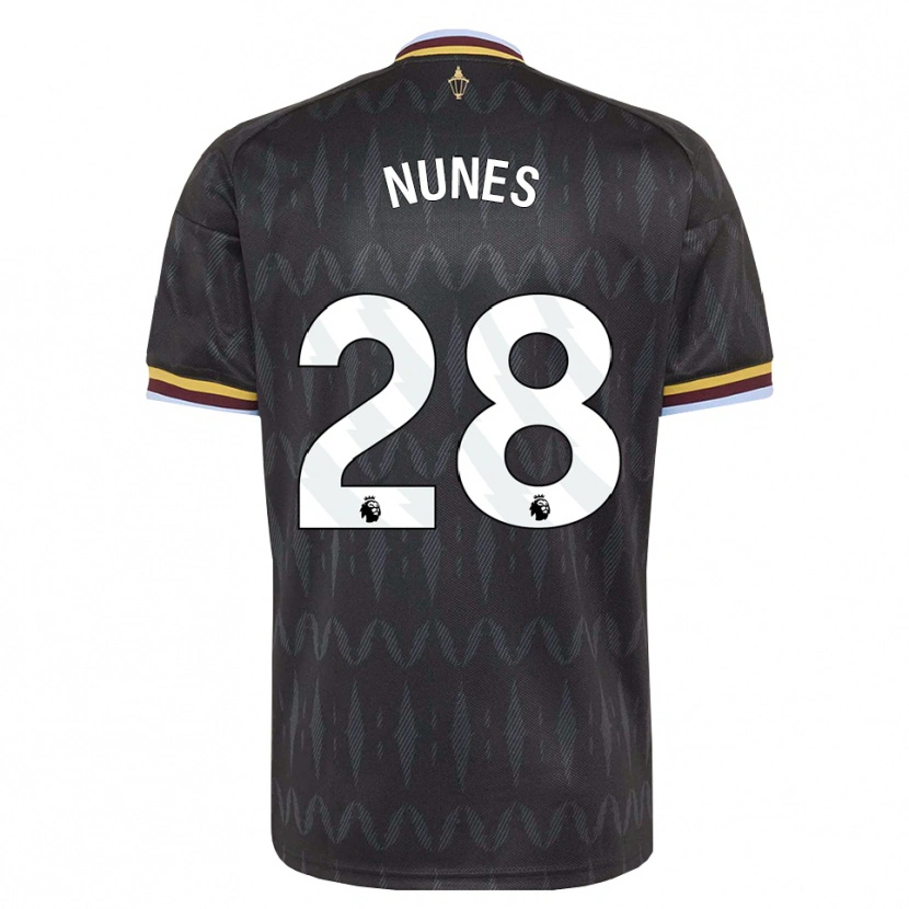 Danxen Heren Gabi Nunes #28 Korenbloemblauw Zwart Geel Uitshirt Uittenue 2026/27 T-Shirt