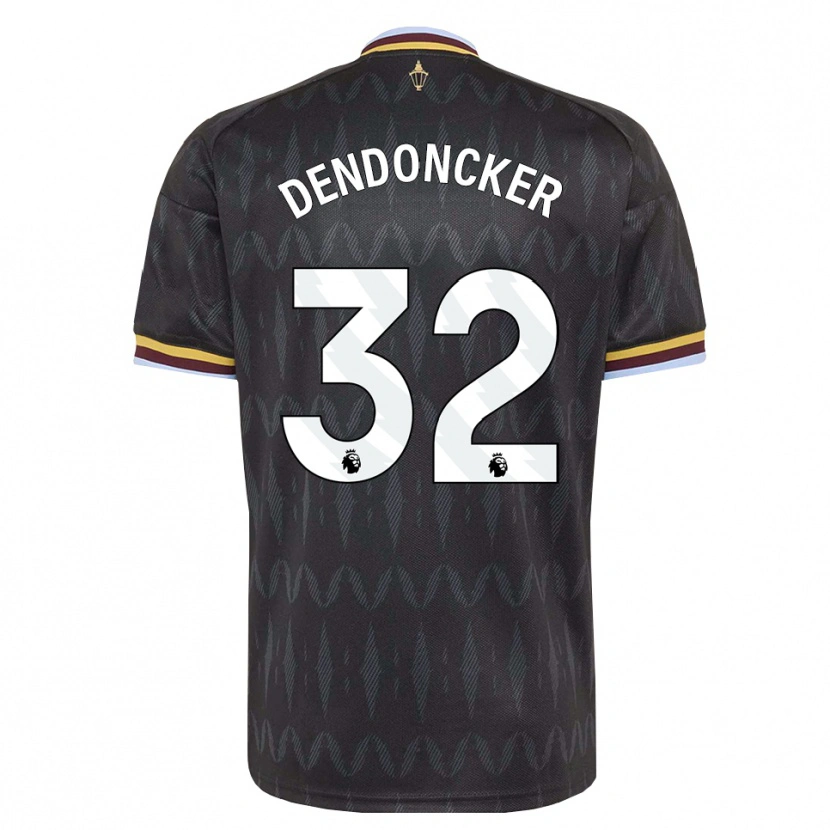 Danxen Heren Leander Dendoncker #32 Korenbloemblauw Zwart Geel Uitshirt Uittenue 2026/27 T-Shirt