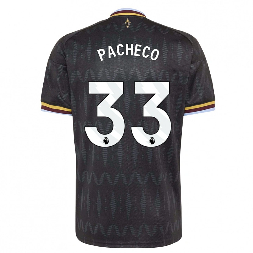 Danxen Heren Maz Pacheco #33 Korenbloemblauw Zwart Geel Uitshirt Uittenue 2026/27 T-Shirt