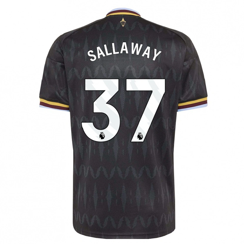 Danxen Heren Lydia Sallaway #37 Korenbloemblauw Zwart Geel Uitshirt Uittenue 2026/27 T-Shirt