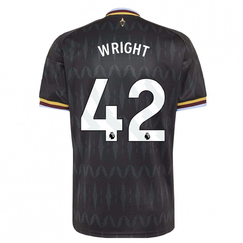 Danxen Heren James Wright #42 Korenbloemblauw Zwart Geel Uitshirt Uittenue 2026/27 T-Shirt