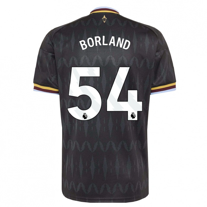 Danxen Heren Aidan Borland #54 Korenbloemblauw Zwart Geel Uitshirt Uittenue 2026/27 T-Shirt