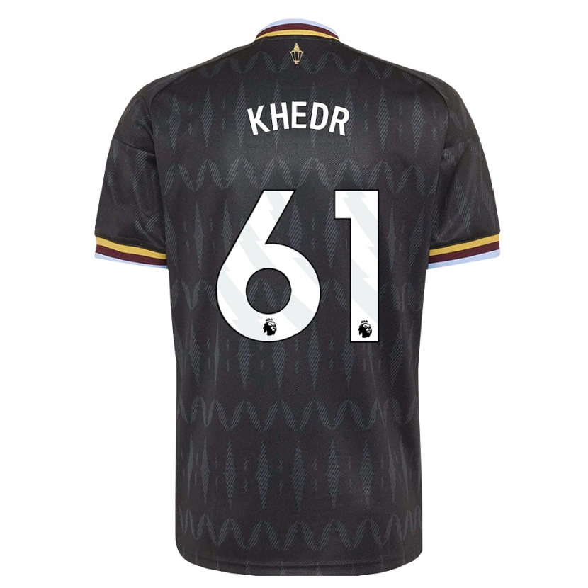 Danxen Heren Omar Khedr #61 Korenbloemblauw Zwart Geel Uitshirt Uittenue 2026/27 T-Shirt