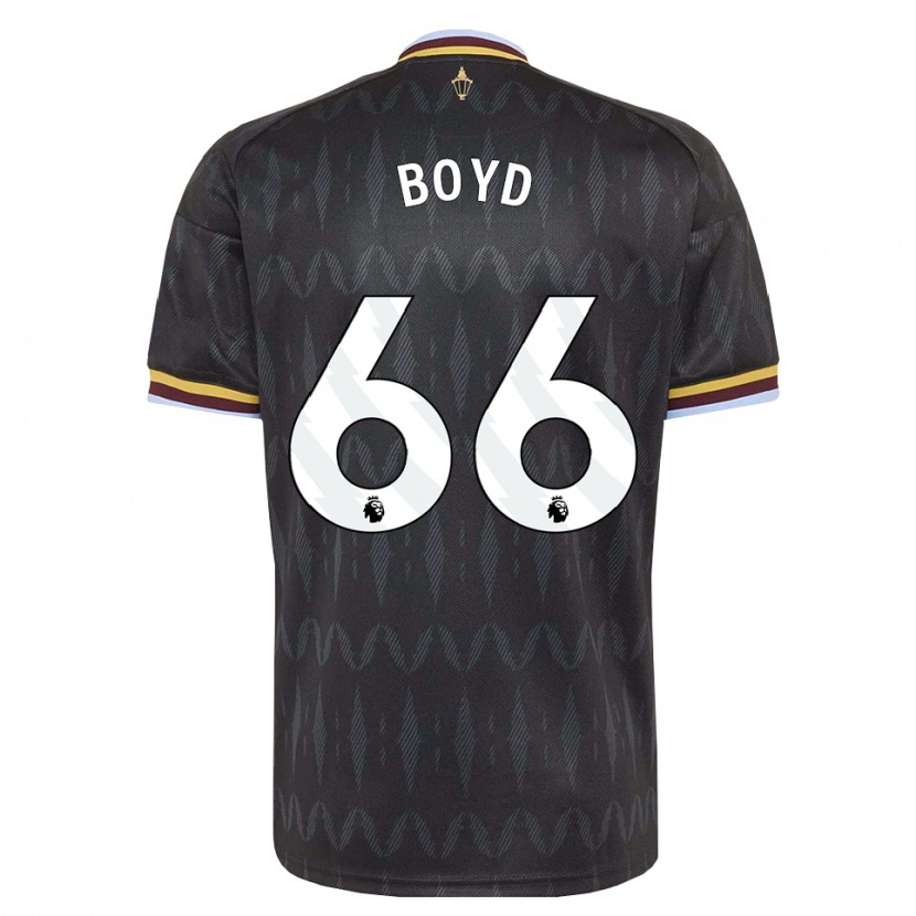 Danxen Heren Fletcher Boyd #66 Korenbloemblauw Zwart Geel Uitshirt Uittenue 2026/27 T-Shirt