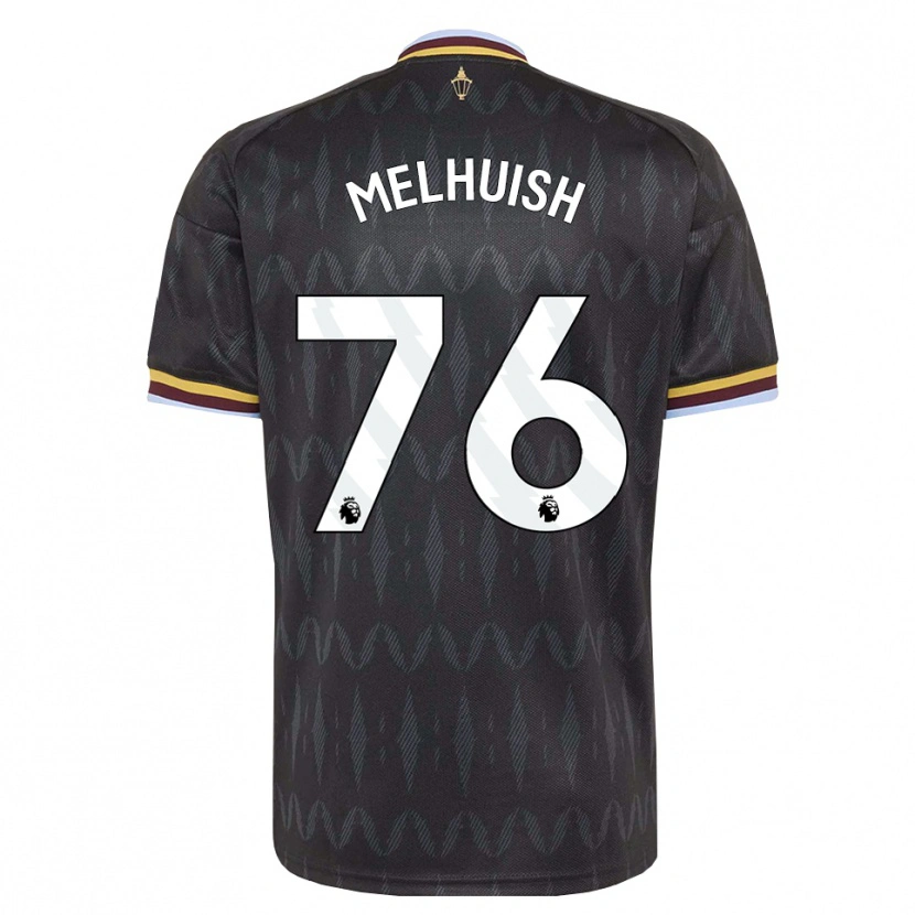 Danxen Heren Lennon Melhuish #76 Korenbloemblauw Zwart Geel Uitshirt Uittenue 2026/27 T-Shirt