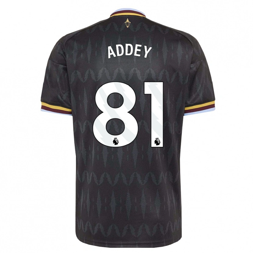 Danxen Heren Farid Addey #81 Korenbloemblauw Zwart Geel Uitshirt Uittenue 2026/27 T-Shirt