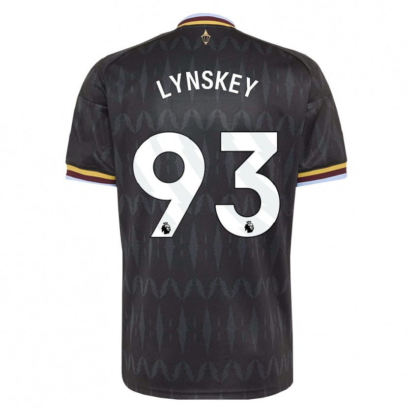 Danxen Heren Alfie Lynskey #93 Korenbloemblauw Zwart Geel Uitshirt Uittenue 2026/27 T-Shirt