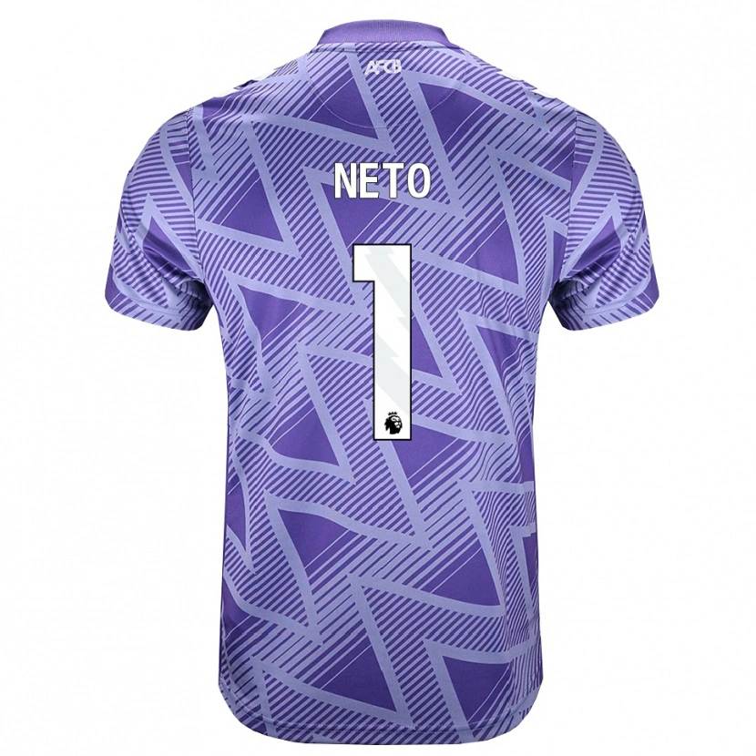Danxen Heren Neto #1 Licht Violet Rood Wit Uitshirt Uittenue 2026/27 T-Shirt