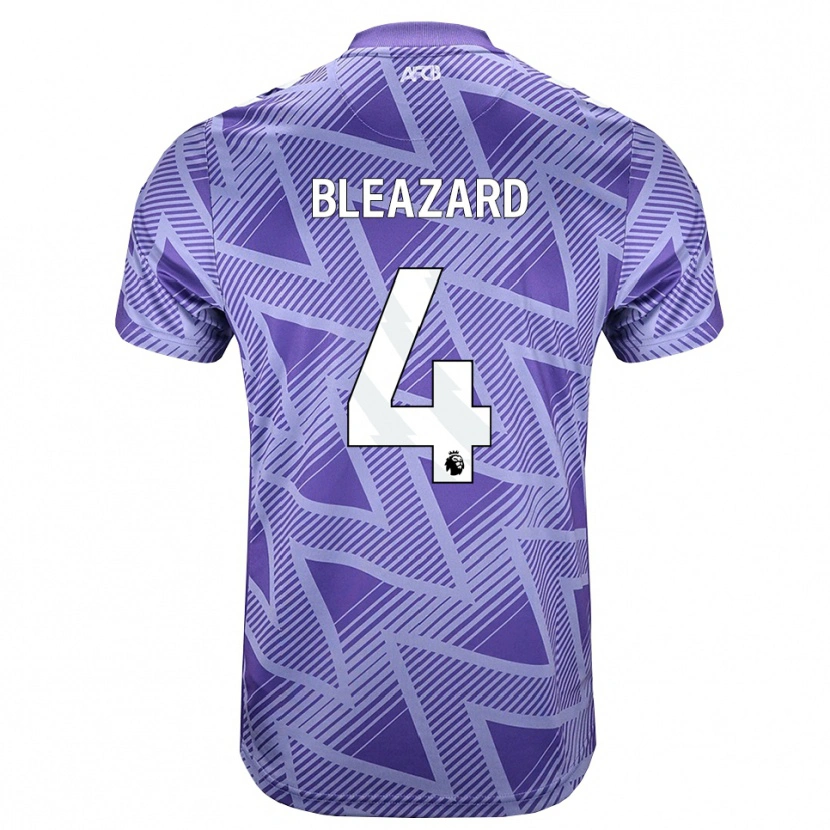 Danxen Heren Helen Bleazard #4 Licht Violet Rood Wit Uitshirt Uittenue 2026/27 T-Shirt