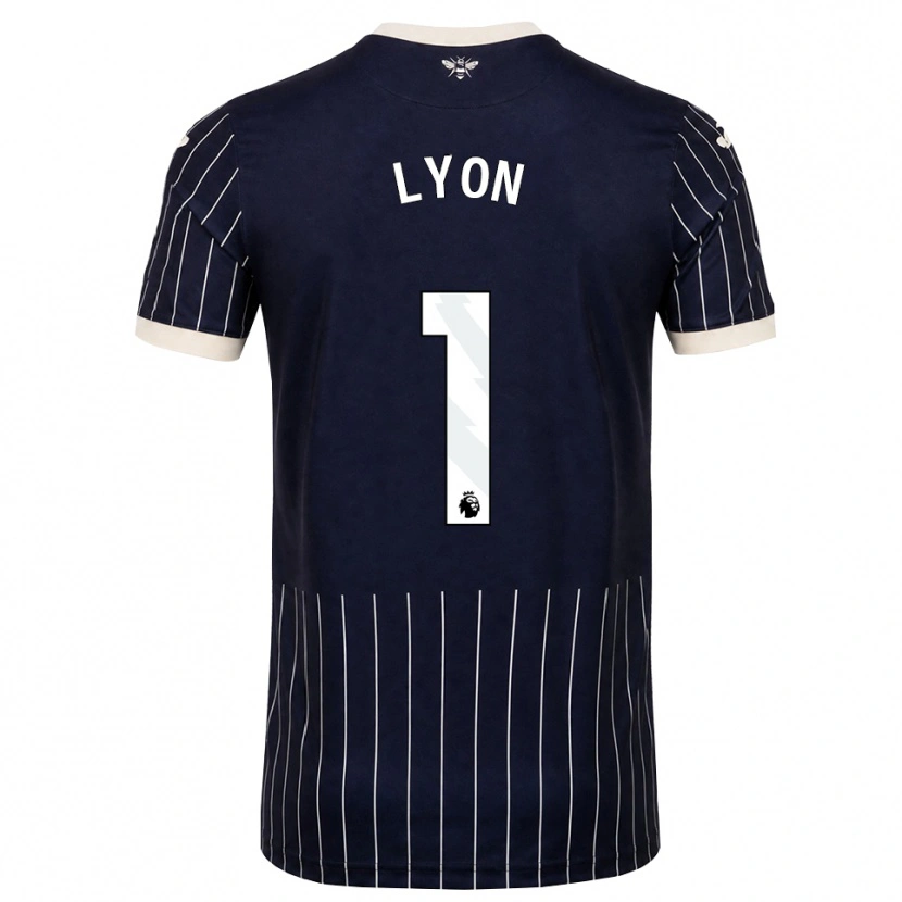 Danxen Heren Felix Lyon #1 Zwart Wit Uitshirt Uittenue 2026/27 T-Shirt