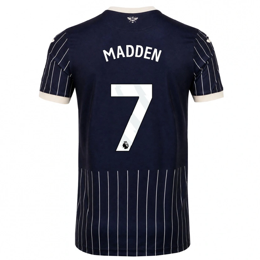Danxen Heren Coran Madden #7 Zwart Wit Uitshirt Uittenue 2026/27 T-Shirt