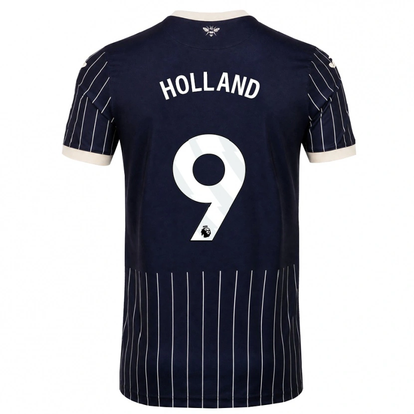 Danxen Heren Isaac Holland #9 Zwart Wit Uitshirt Uittenue 2026/27 T-Shirt