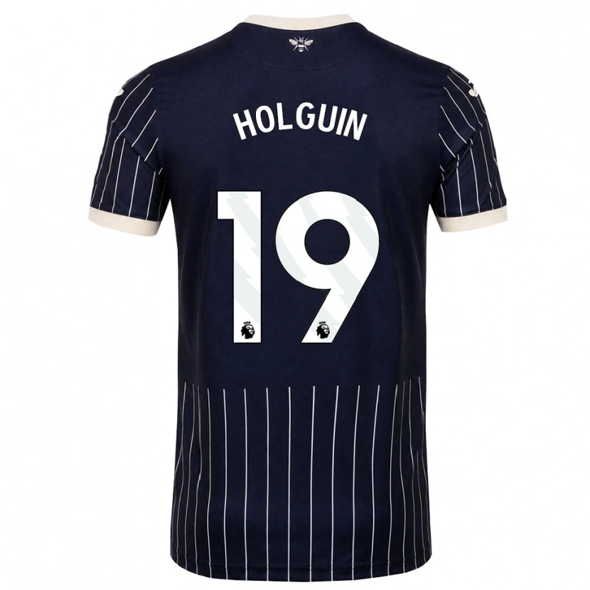Danxen Heren Paula Holguin #19 Zwart Wit Uitshirt Uittenue 2026/27 T-Shirt
