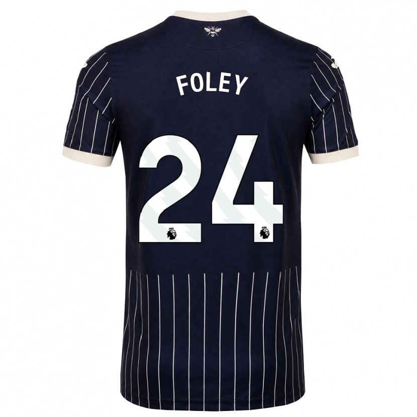 Danxen Heren Shania Foley #24 Zwart Wit Uitshirt Uittenue 2026/27 T-Shirt