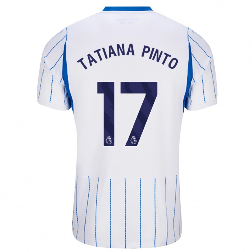 Danxen Heren Tatiana Vanessa Ferreira Pinto #17 Hemelsblauw Wit Uitshirt Uittenue 2026/27 T-Shirt