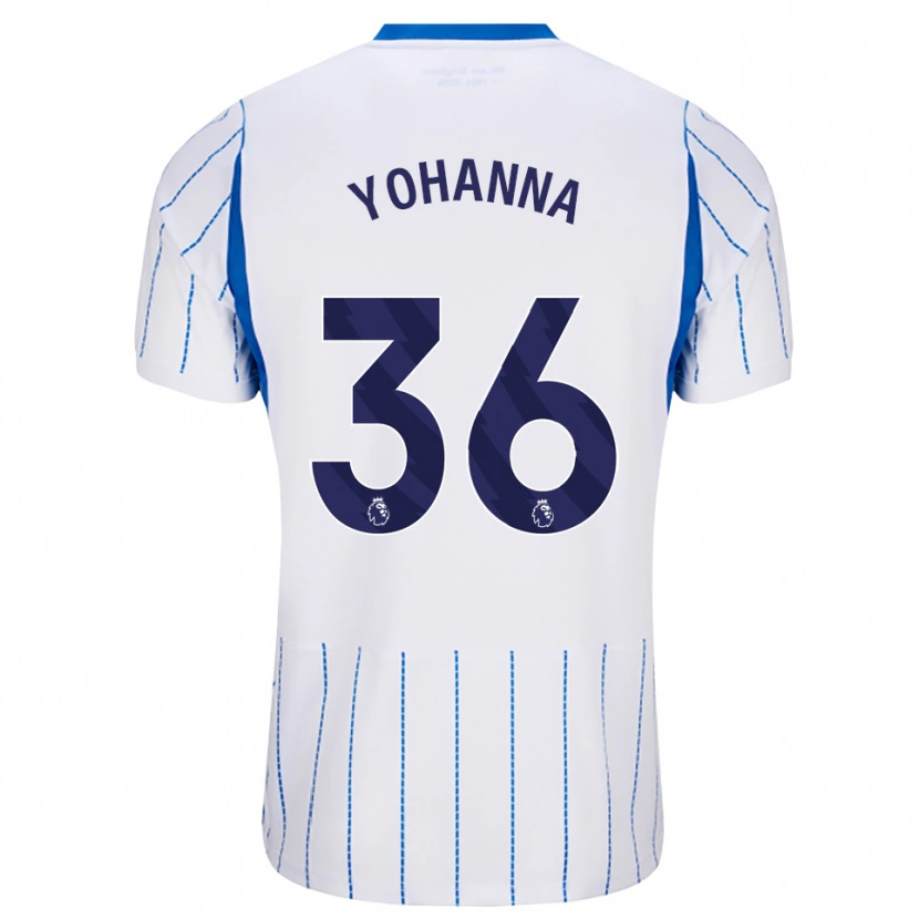 Danxen Heren Zadok Yohanna #36 Hemelsblauw Wit Uitshirt Uittenue 2026/27 T-Shirt