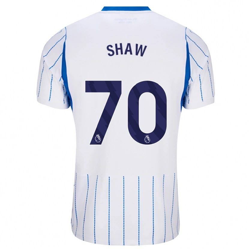 Danxen Heren Kofi Shaw #70 Hemelsblauw Wit Uitshirt Uittenue 2026/27 T-Shirt