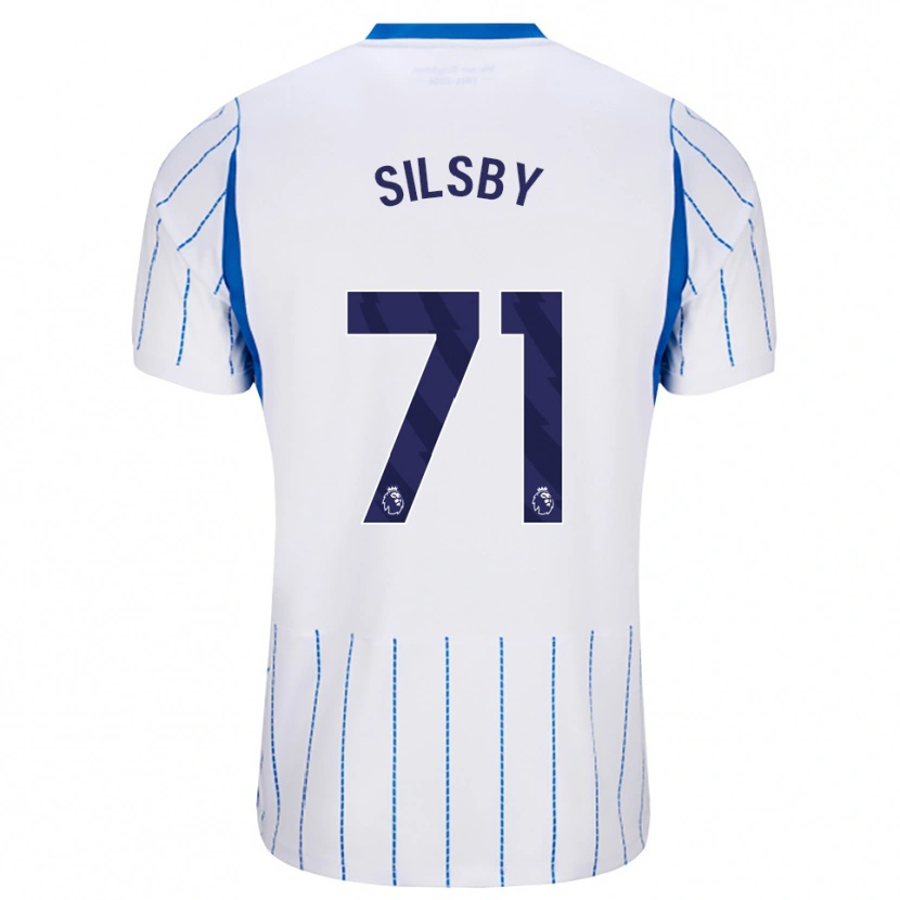 Danxen Heren Tyler Silsby #71 Hemelsblauw Wit Uitshirt Uittenue 2026/27 T-Shirt