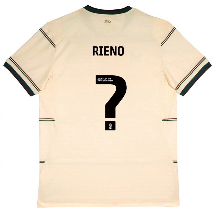 Danxen Heren Basilio Rieno #0 Beige Bordeaux Uitshirt Uittenue 2026/27 T-Shirt