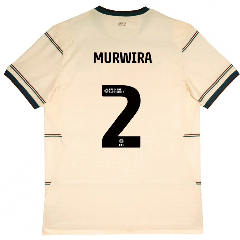Danxen Heren Tadi Murwira #2 Beige Bordeaux Uitshirt Uittenue 2026/27 T-Shirt