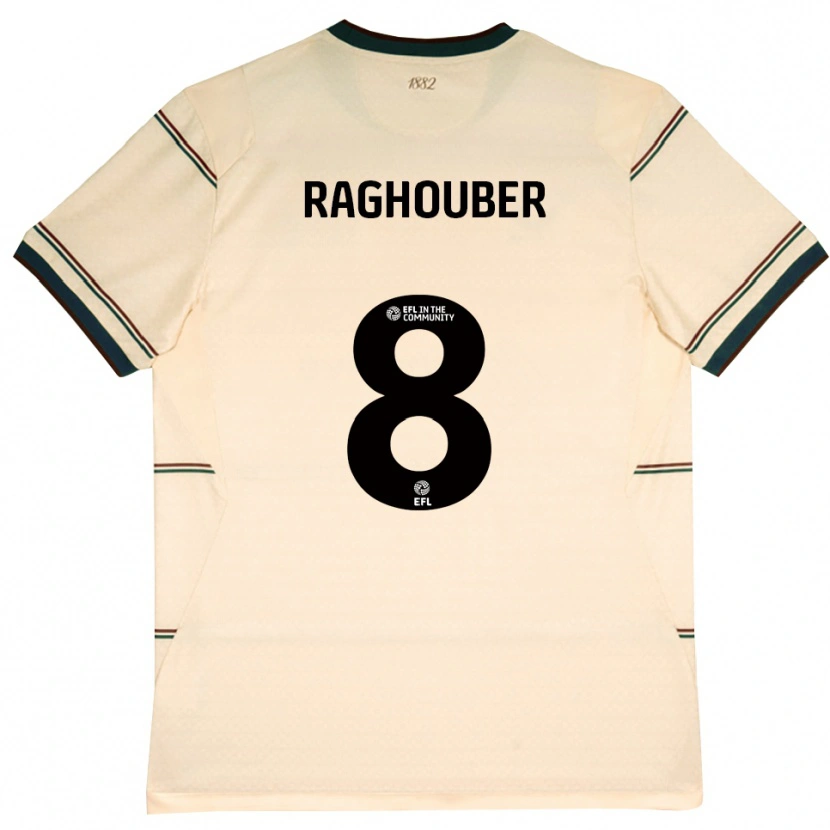 Danxen Heren Ugo Raghouber #8 Beige Bordeaux Uitshirt Uittenue 2026/27 T-Shirt